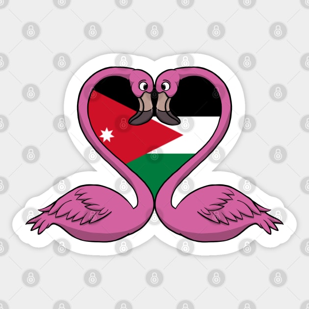 Flamingo Jordan Sticker by RampArt